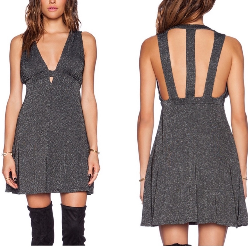 FREE PEOPLE dance of the night mini dress